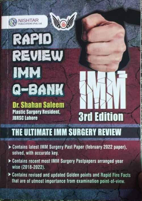 Rapid Review imm Q Bank 3rd Edition By Dr Shahan Saleem