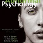 Abnormal Psychology An Integrative Approach 8th Ed