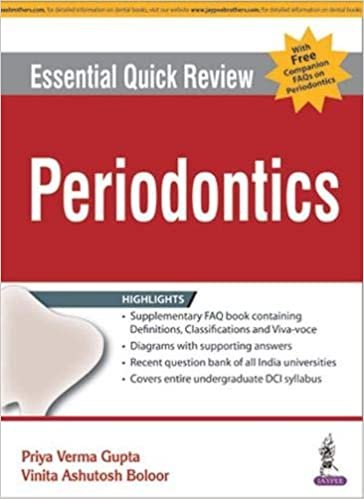 Essential Quick Review: Periodontics with FAQs on Periodontics