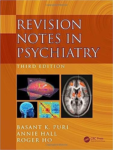 Revision Notes in Psychiatry 3rd Edition