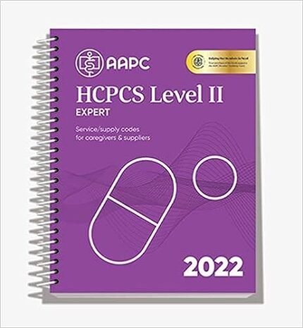 2022 HCPCS Level II Expert Professional Edition (HCPCS Code Book) Spiral-bound – January 1, 2021