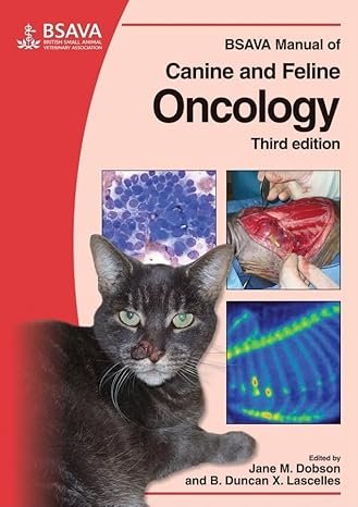 BSAVA Manual of Canine and Feline Oncology 3rd Edition