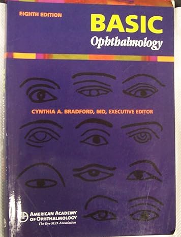 Basic Ophthalmology 8th edition