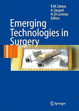 Emerging Technologies in Surgery 1st ed