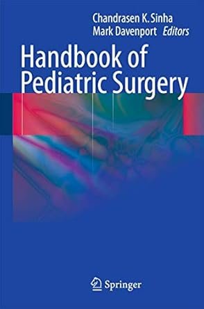 Handbook of Pediatric Surgery 2nd edition